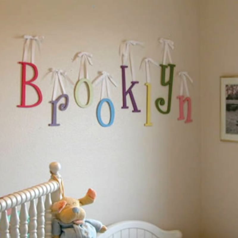 Hanging Wooden Letters Hanging Wall Letters