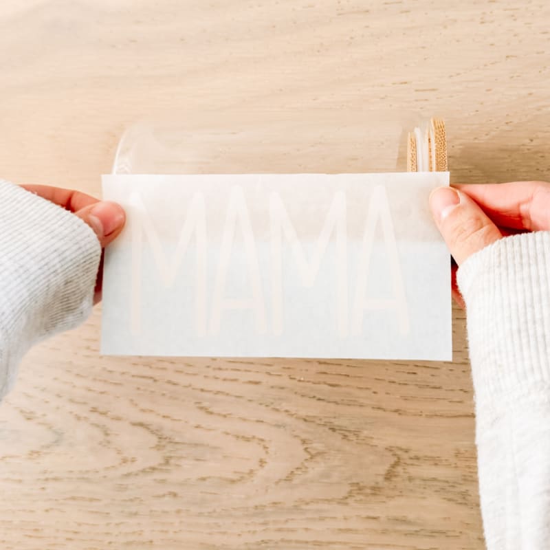 Vinyl Letters for Glass