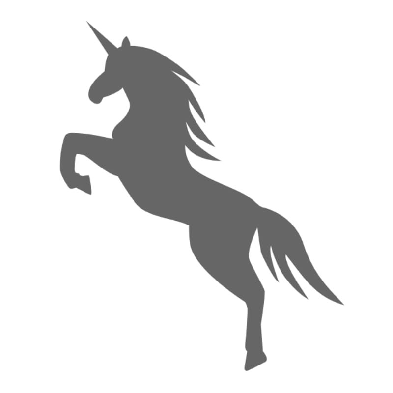 Unicorn Stencil Printable 3467