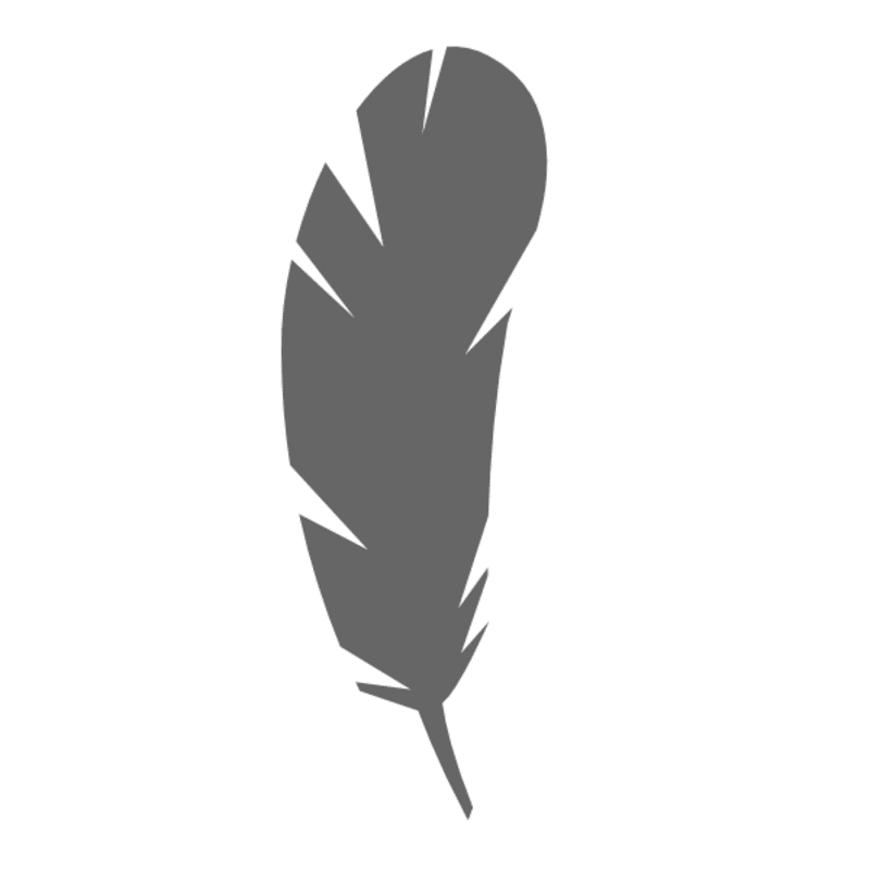 Feather Stencil