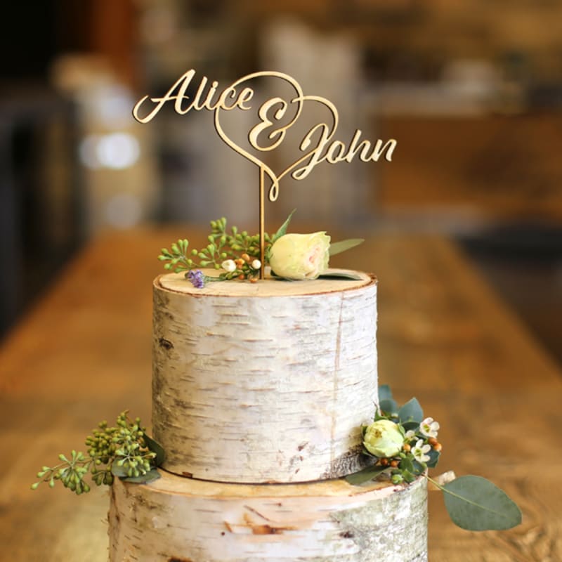 The 15 Best Wedding Cake Toppers for Every Style