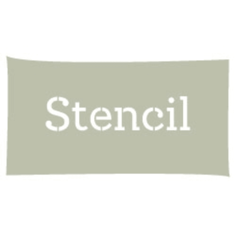 Plastic Letter Stencils In Craft Stencils & Templates for sale