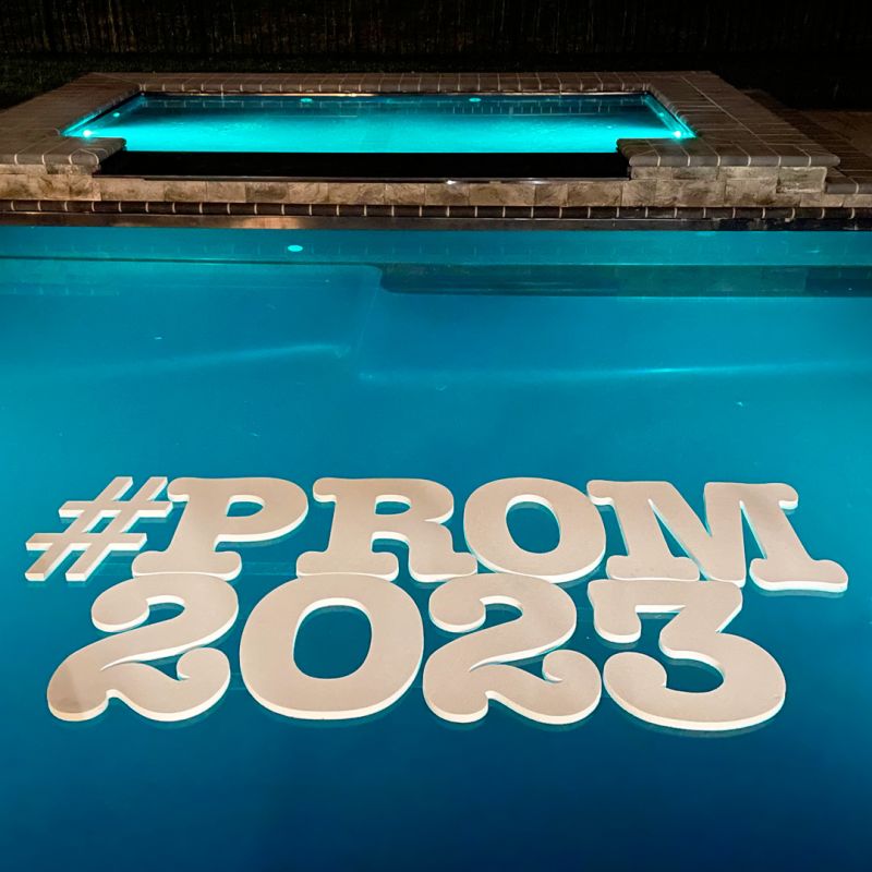 Prom Floating Foam Letters | CraftCuts.com