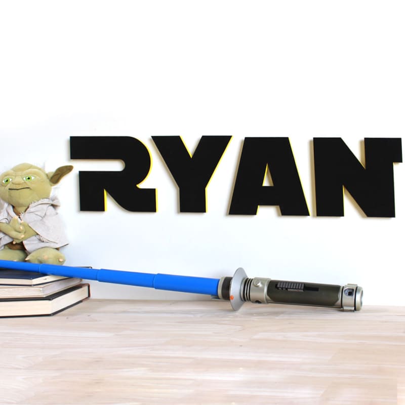 Star Wars Wood Letter Star Wars Wall Letters