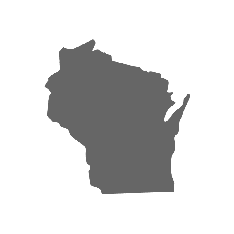 Wisconsin Craft Shape - Wood Cutout - Any Size | CraftCuts.com