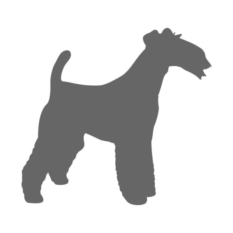 Fox Terrier Stencil Craftcuts Com