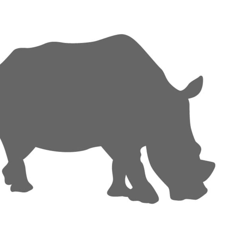 Rhino Stencil Craftcuts rhino-stencil-craftcuts