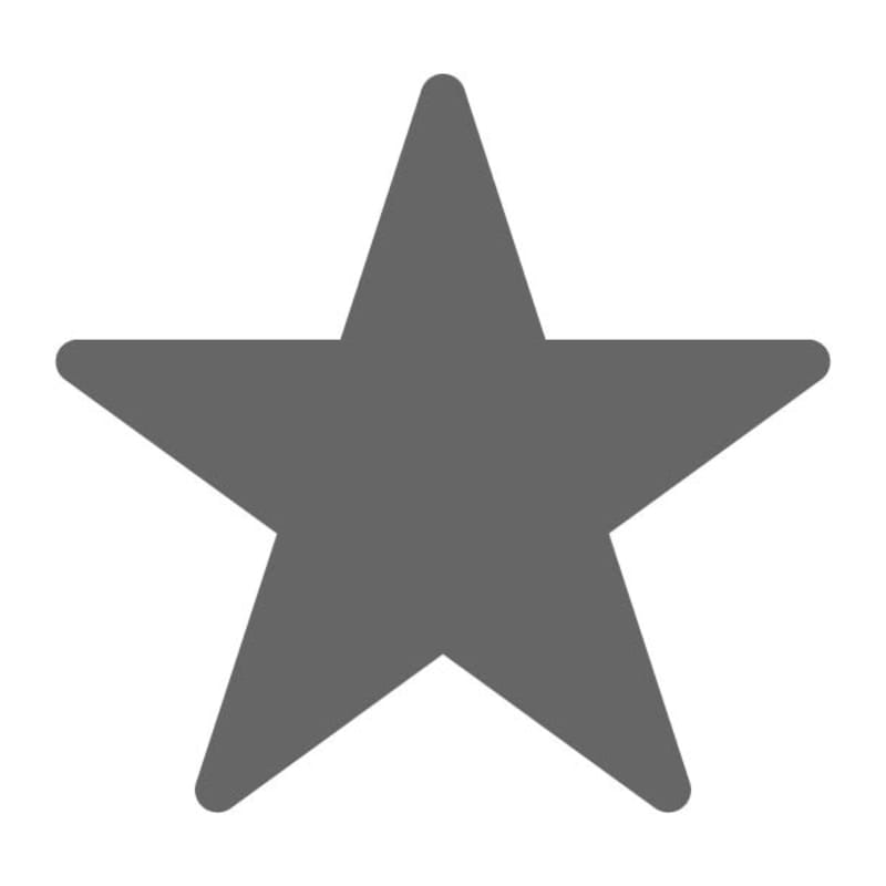 Rounded Star Stencil