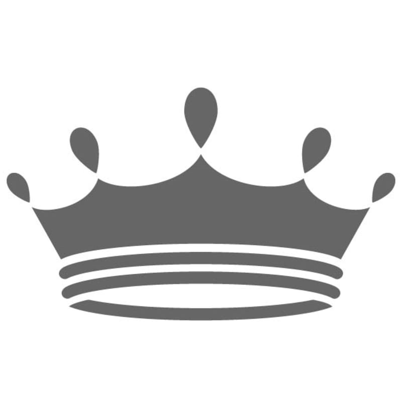 Printable Crown Stencil