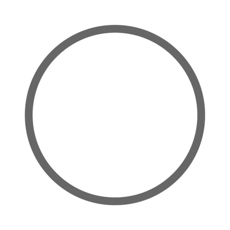 Round Thick Circle Stencil | Craftcuts.com