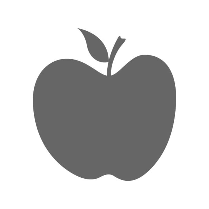 Apple A Day Stencil