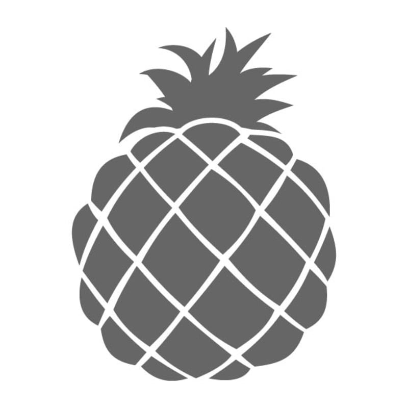 Pineapple Pieces Stencil