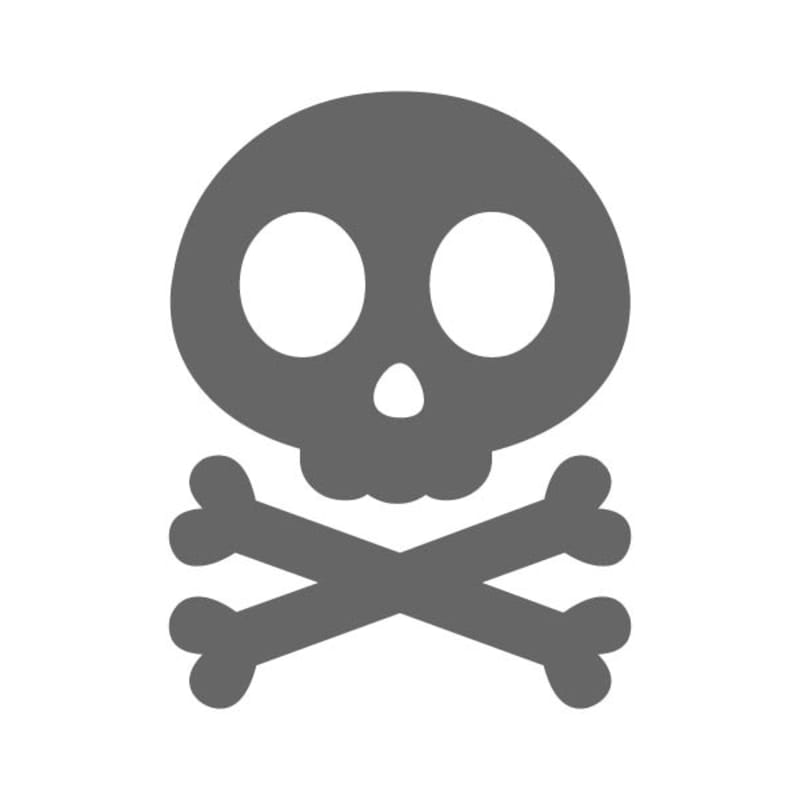 Jolly Roger Stencil | Craftcuts.com