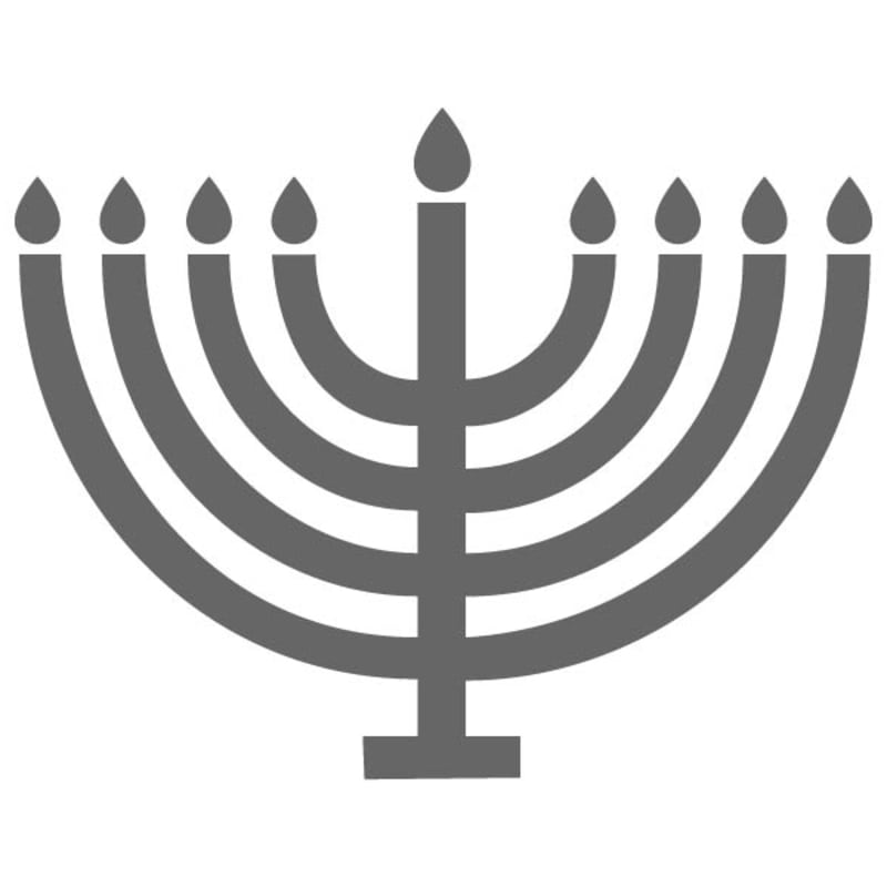 Menorah Template Printable Printable World Holiday