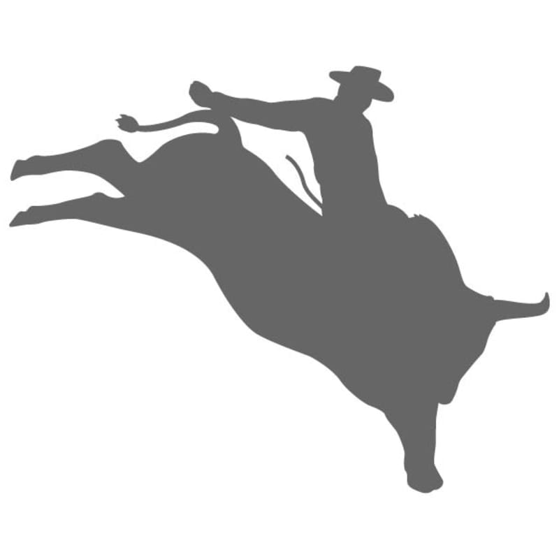 Bull Riding Stencil Craftcuts bull-riding-stencil-craftcuts