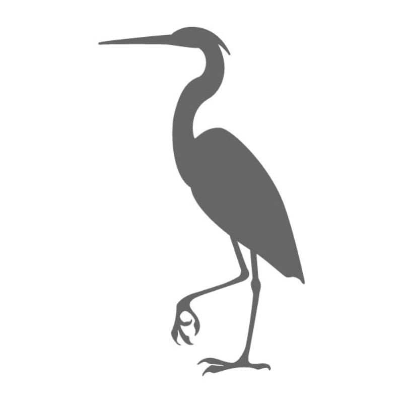 Heron Decal Heron Wall Decal