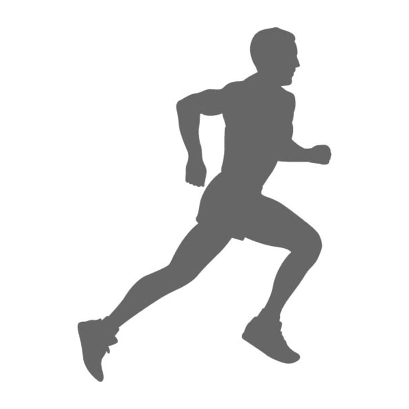 Running Decal Running Wall Decal
