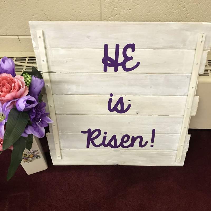 Vinyl Church Lettering | Craftcuts.com