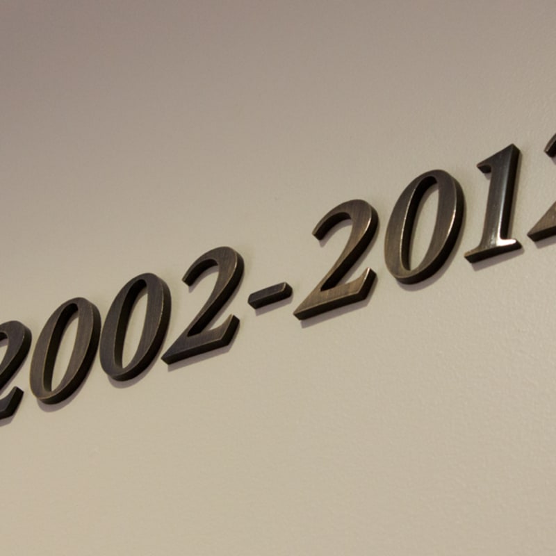 Bronze Numbers Custom, Any Size, Any Style Woodland Manufacturing