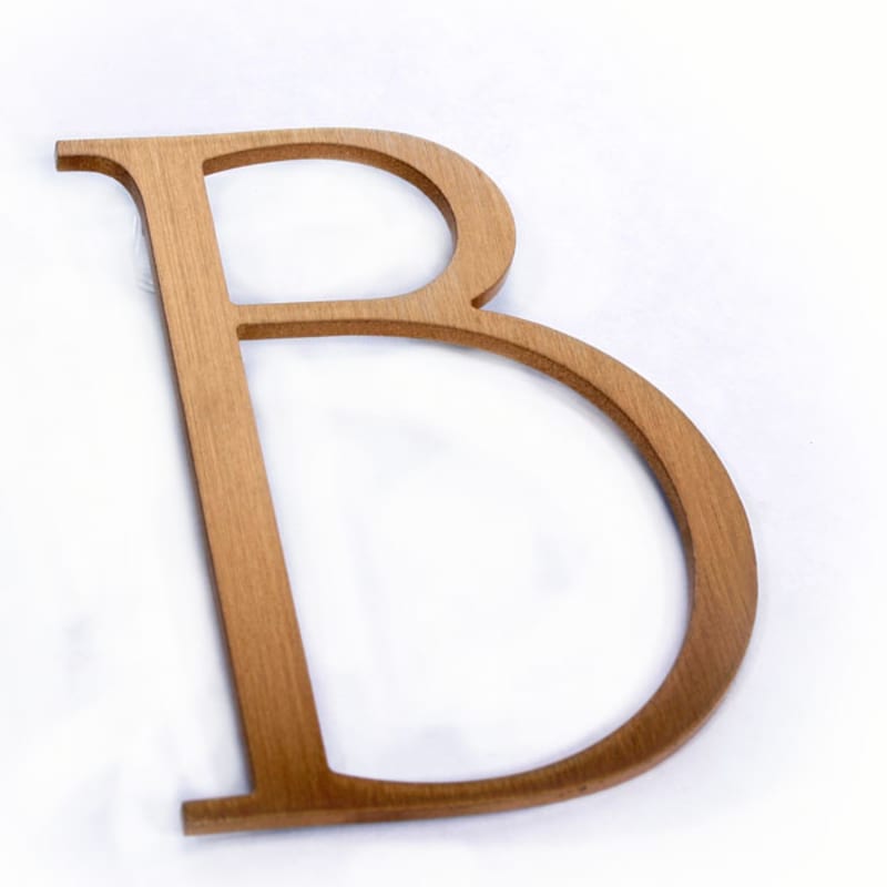 Brushed Bronze Sign Letters Any Font. Any Size. Woodland Manufacturing