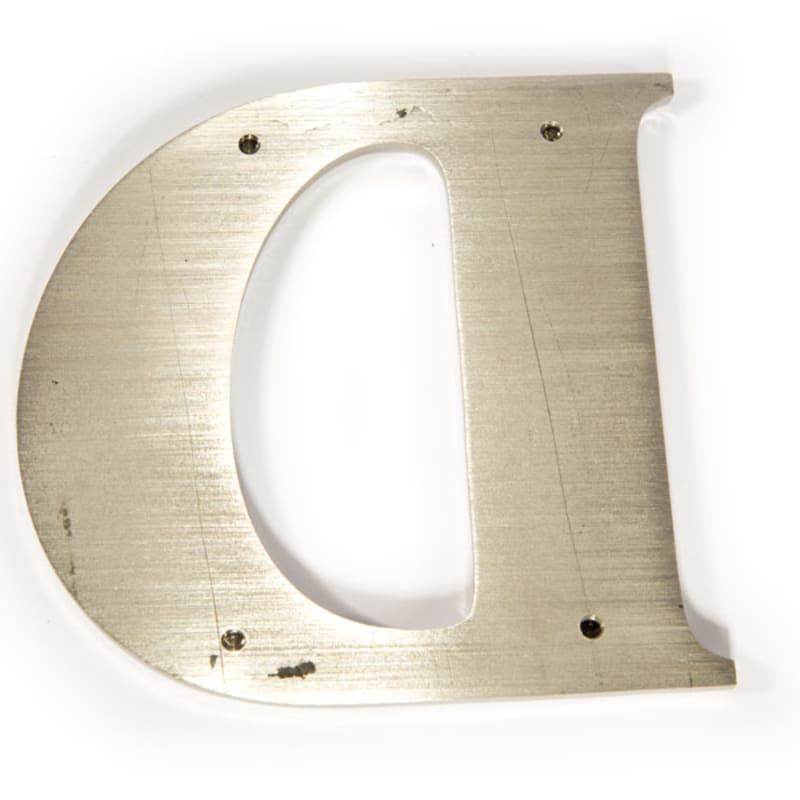 Stainless Steel Letters Any Font. Any Size. Custom. Woodland