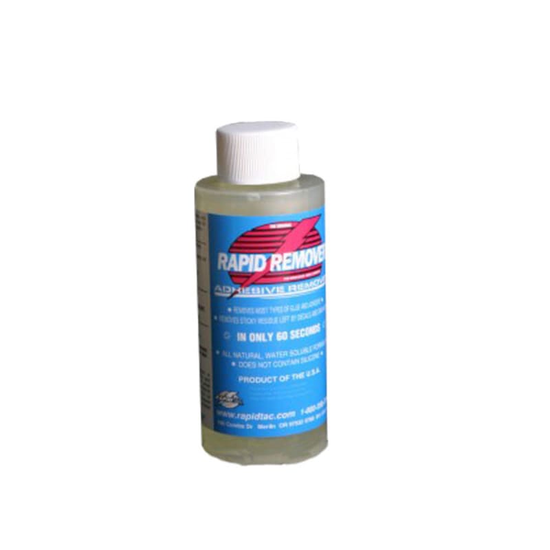 Advance Signs & Graphic Solutions inc - Rapid Remover - Adhesive Remover -  Now available in 4 ounce spray bottles!! 🔥🔥🔥 Perfect for removing any  permanent adhesive vinyls Remove most adhesives in