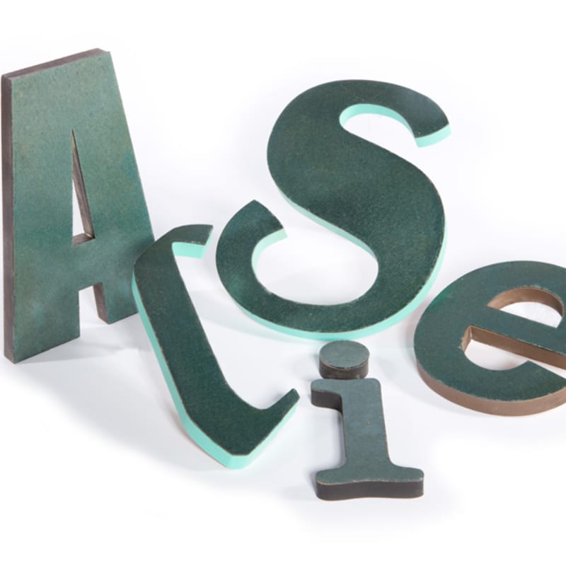 Verde Green Patina Finish on Brass & Copper.
