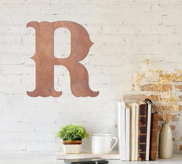 Large Volume Metal Letters for Wall Decor. Letters for Wall. Large
