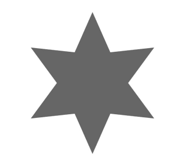 Customized Star Stencil Shapes