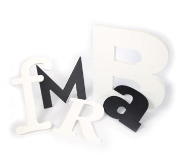 Plastic Bumpy Letters Foam Letters - Any Font Any Size Large Displays | Woodland Mfg