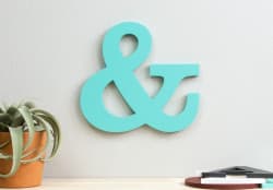 How to Hang Letters with Mounting Tape - Shape Stack