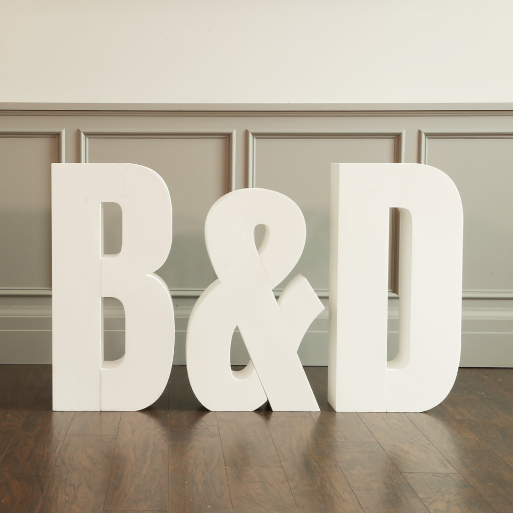 Event Foam Letters Custom Oversized Advanced Sign