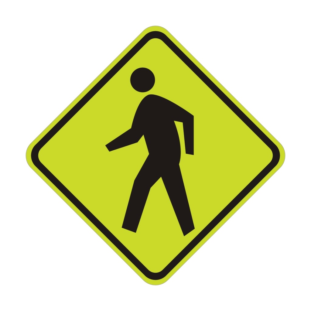 W11-2 Pedestrian Crossing