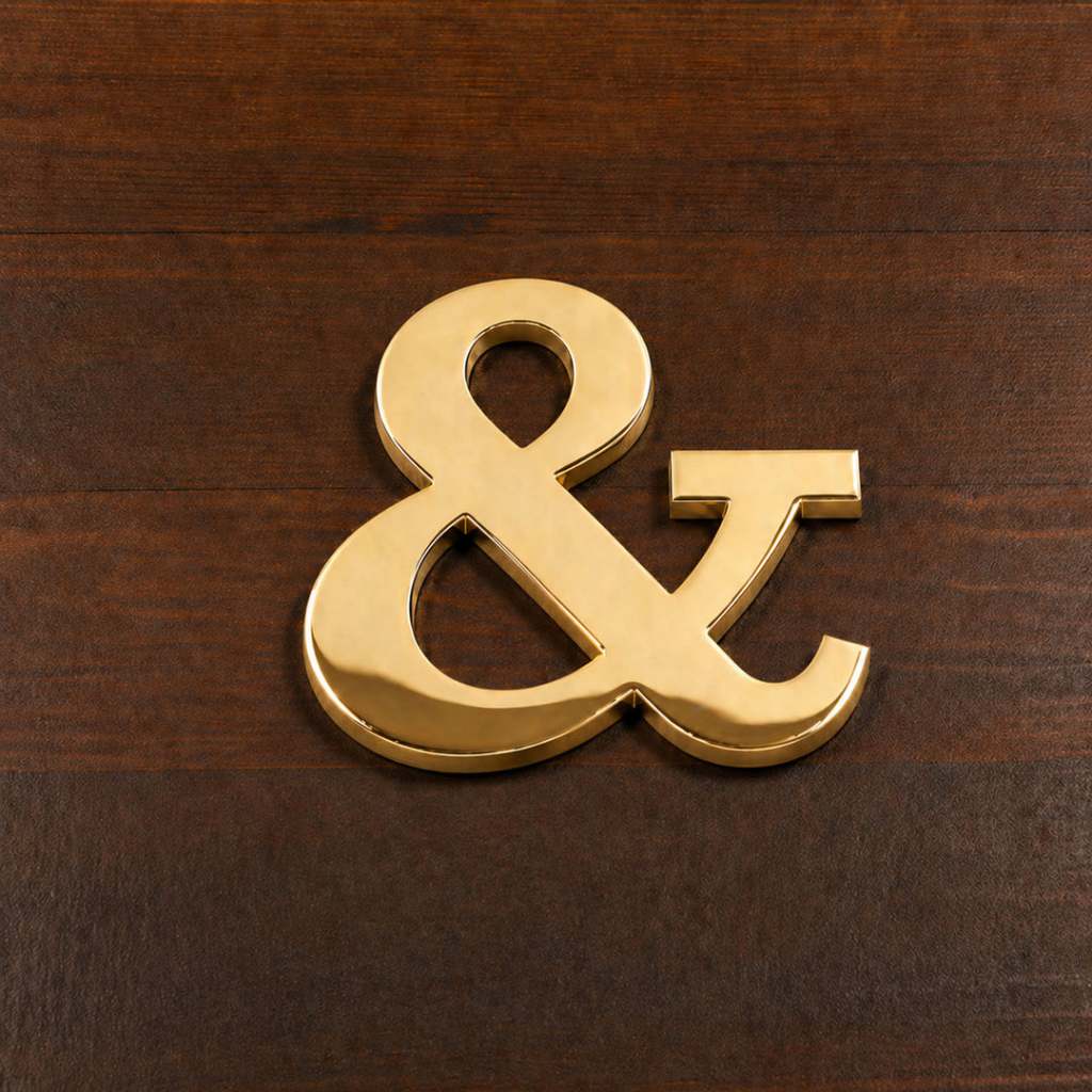 Custom Polished Brass Letters | Advanced Sign