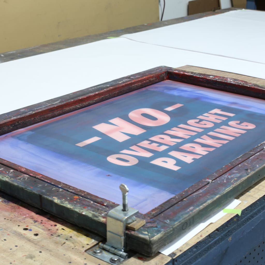 Screen Printing Signs Fabric Advanced Sign screen-printing-signs-fabric-advanced-sign