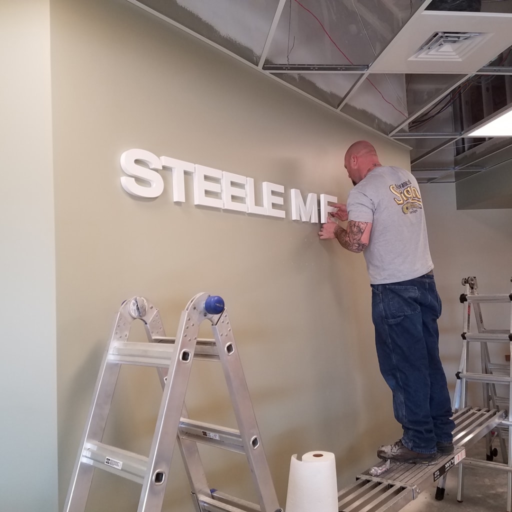 Sign Installation Advanced Sign