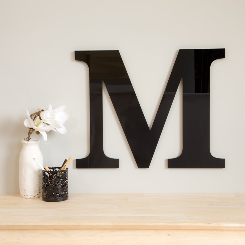 Metal on Acrylic Letters - Custom