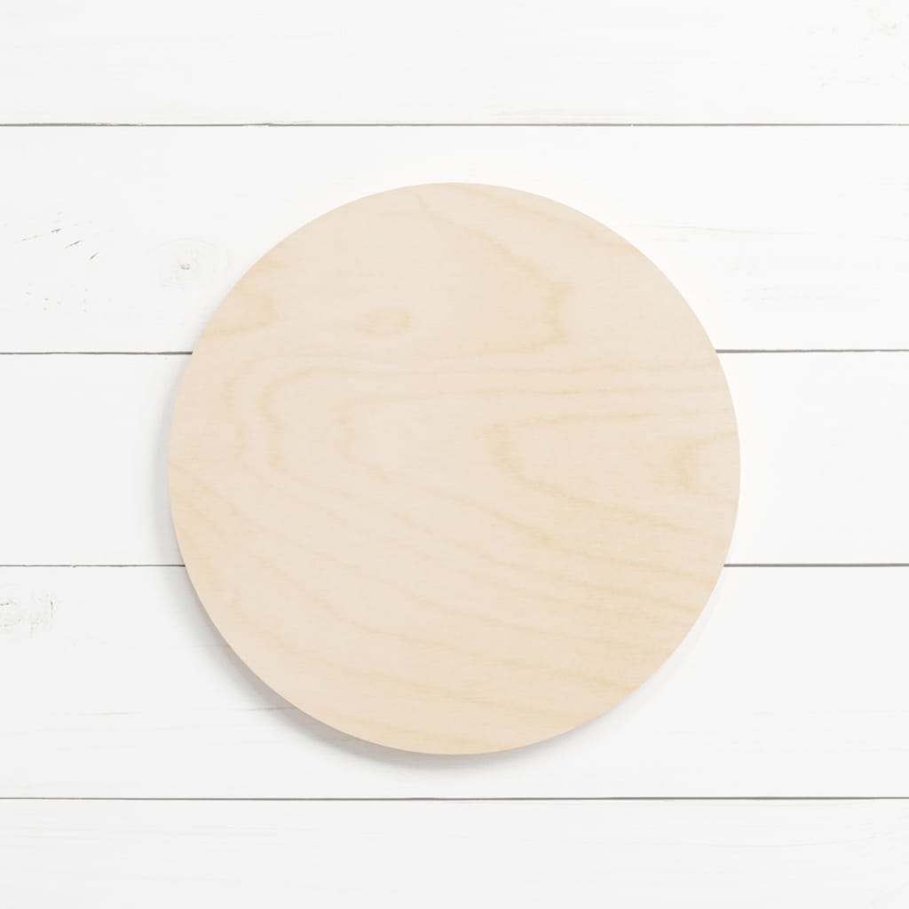 Circle Craft Shape - Wood Circle - Metal Circle