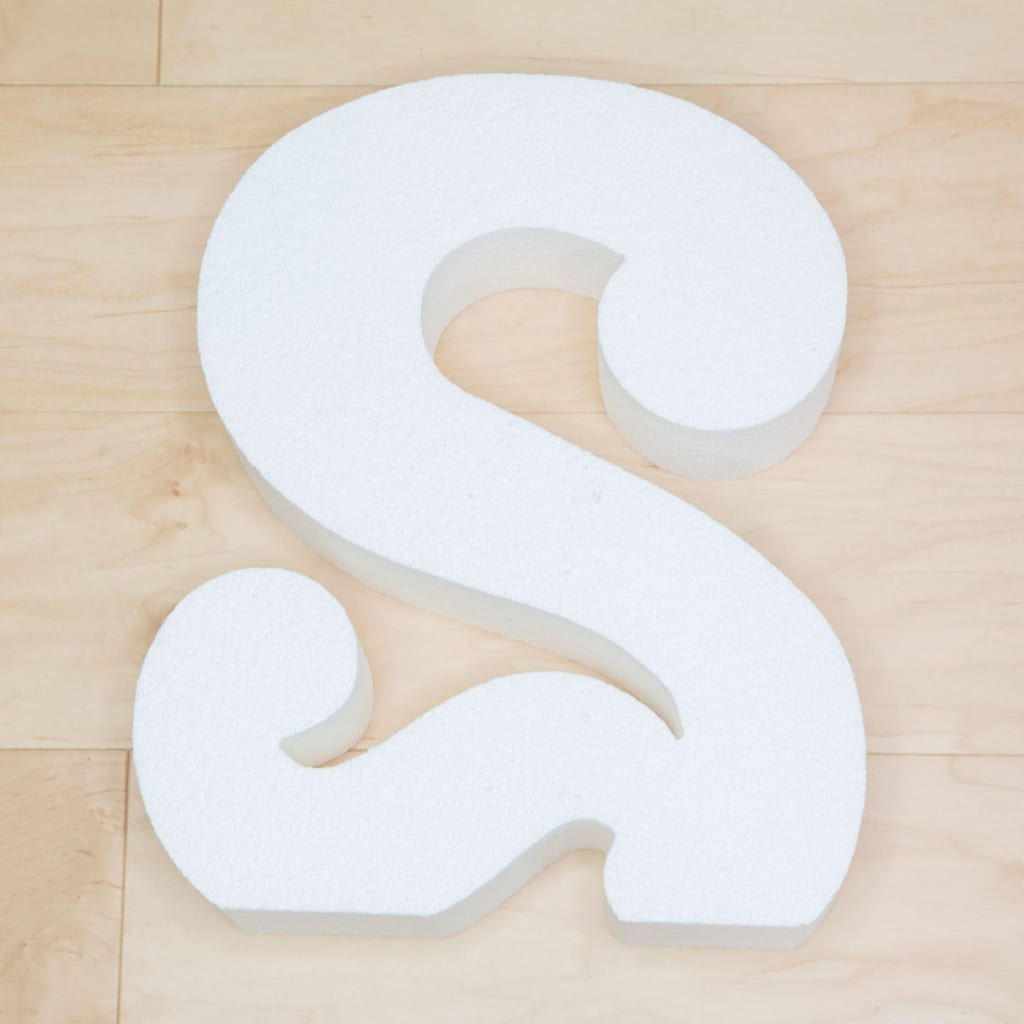 Foam Sign Cut Out Letters & Numbers Large