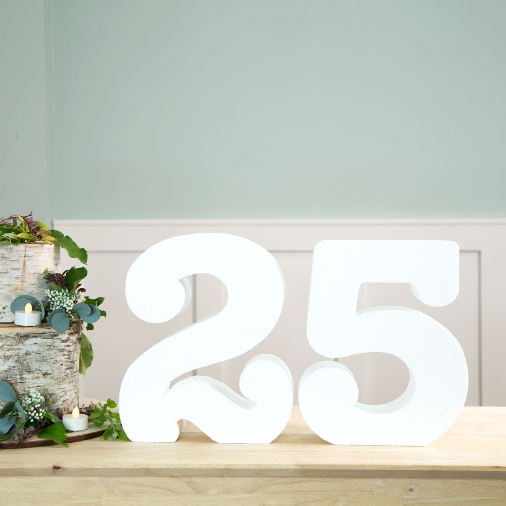 Large Foam Numbers - 24 Inch - 2 Feet Tall (Number - 1)