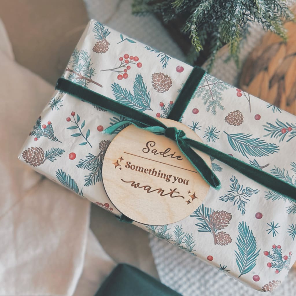 Personalized 4 Gift Rule Tags | CraftCuts.com