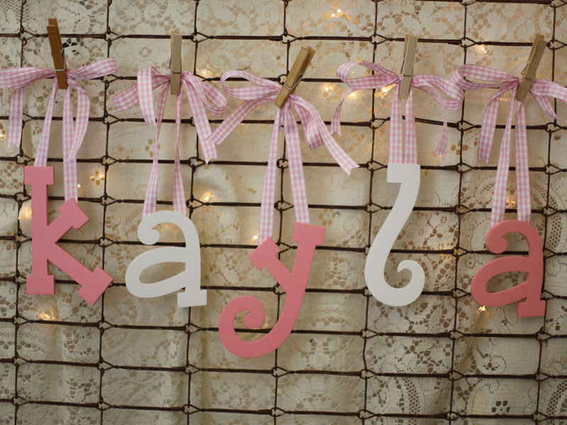 Hanging Wooden Letters Hanging Wall Letters