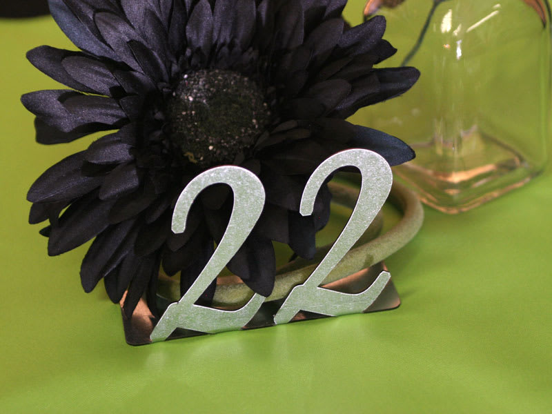 Metal Wedding Table Numbers