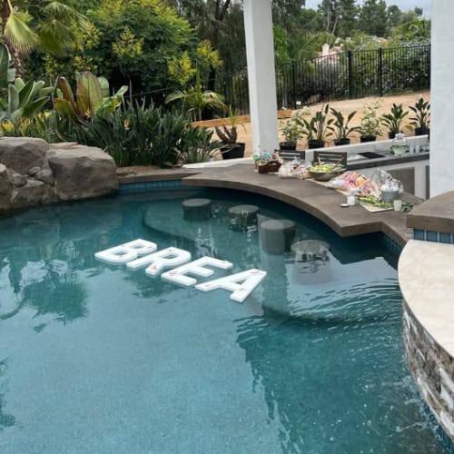 Custom Name Floating Foam Letters | CraftCuts.com