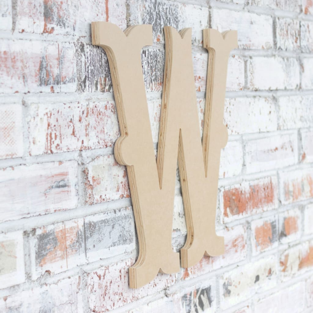 MDO Wood Letters Large Outdoor Letters