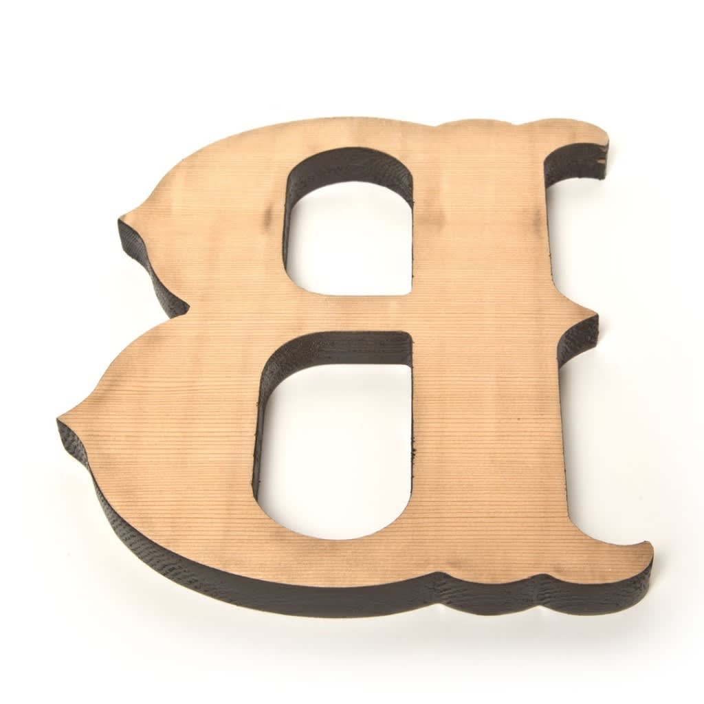  Wood Letters 4 Inch, White Unfinished Wood Letters for