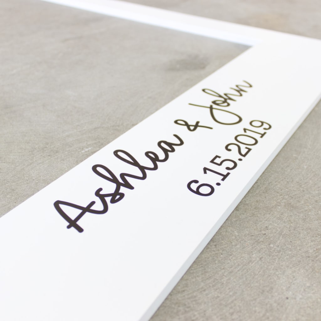 Custom Photo Frame Prop