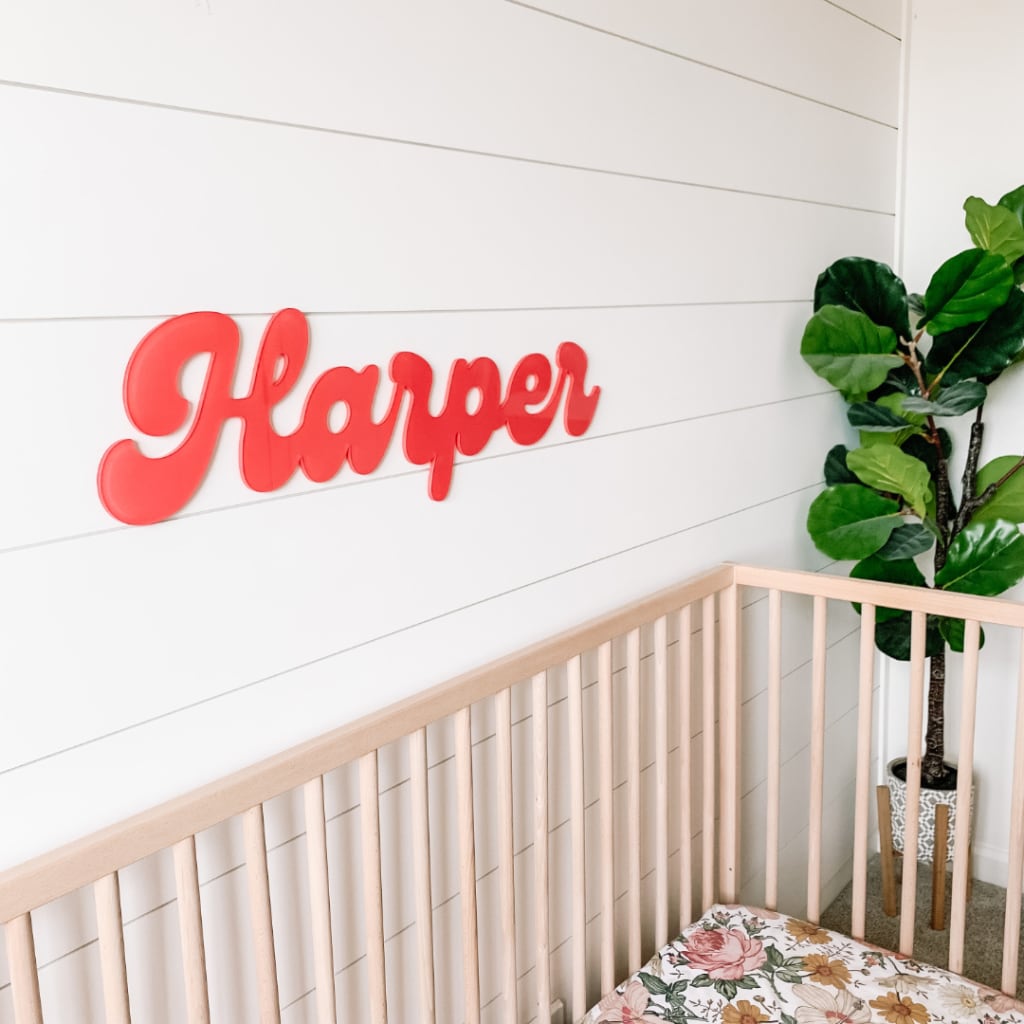 Script Acrylic Letters