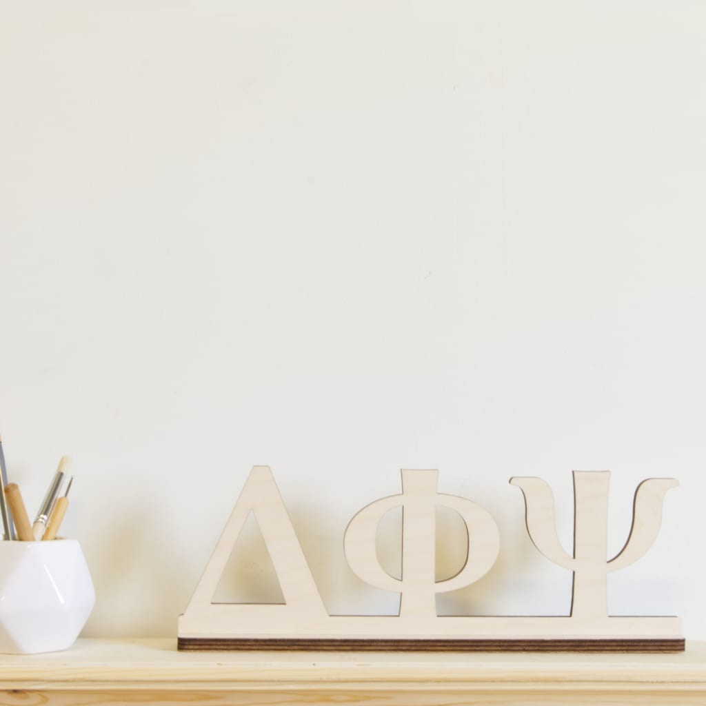 Stand Alone Greek Letters On Base Craftcuts Com