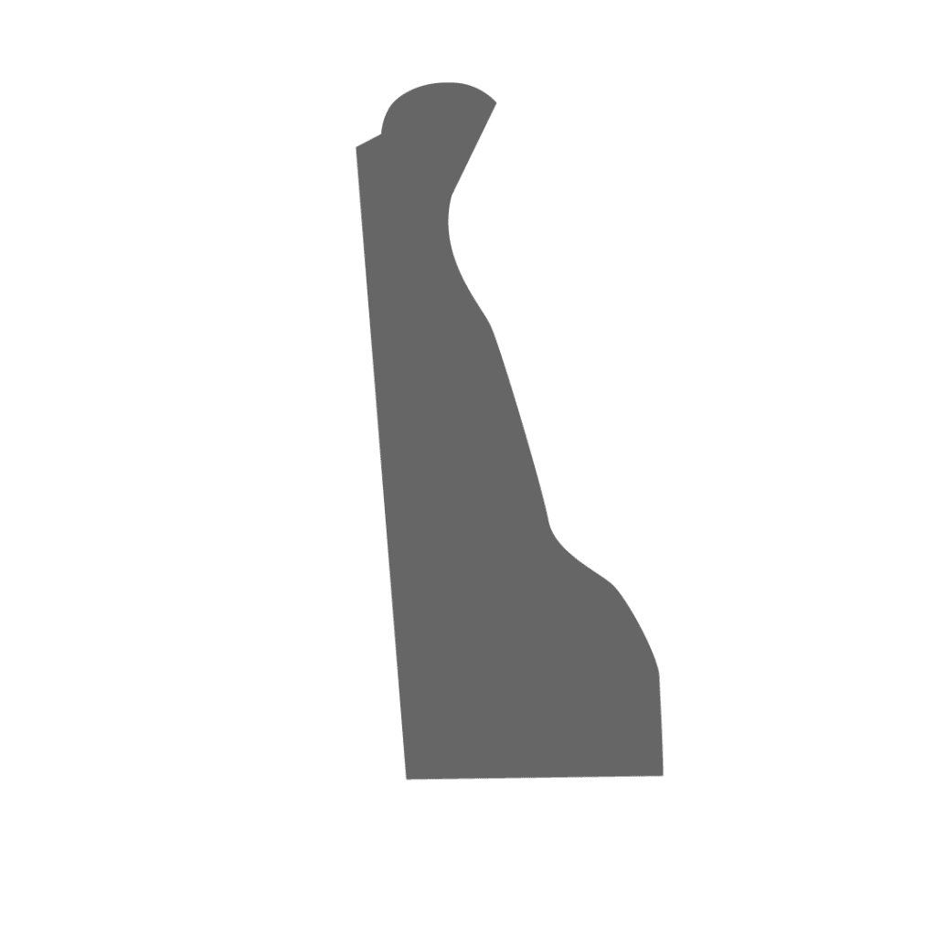 Delaware Craft Shape Wood Cutout Any Size